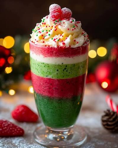 Fairy Garden Strawberry-Crush Smoothie with Vanilla Clouds &amp; Mint Sparkles™🍓
